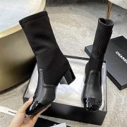 CHANEL| Lady Boots Black - 4
