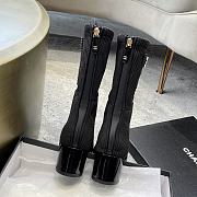 CHANEL| Lady Boots Black - 5