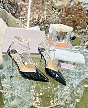 JIMMY CHOO HEELS BLACK - 4