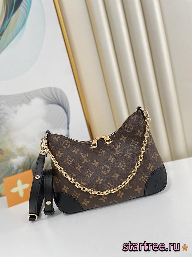 LV BOULOGNE Zipped Handbag  Black - 1