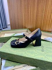 GUCCI | Chunky Heels Black - 4