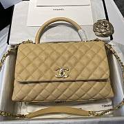 Chanel Coco Handle Bag Yellow-28cm - 2