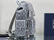 Dior Backpack Calfskin Gray-43cm - 2