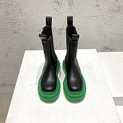 Bottega Veneta Boots Green and Black - 1
