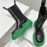 Bottega Veneta Boots Green and Black - 2