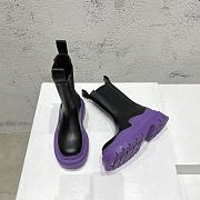 Bottega Veneta Boots Purple and Black - 5