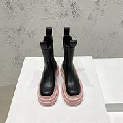 Bottega Veneta Boots Pink and Black - 1