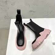 Bottega Veneta Boots Pink and Black - 3