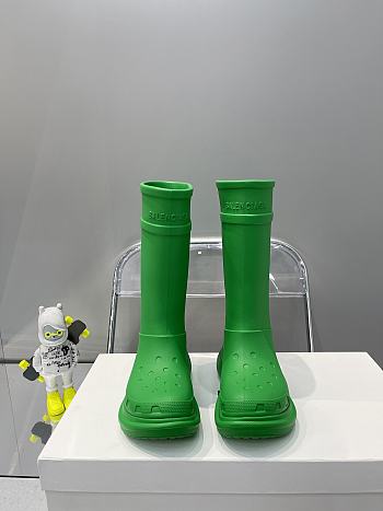 Balenciaga Boots In Green