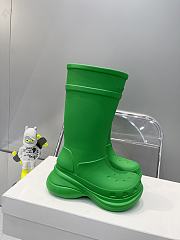 Balenciaga Boots In Green - 2