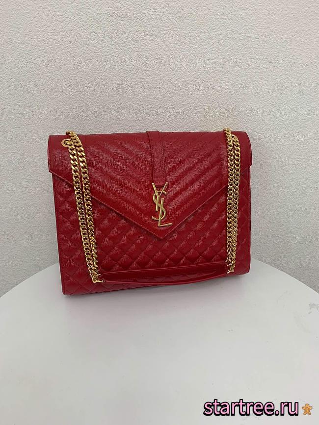 YSL  Envelope bag In Red - 1