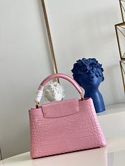 Louis Vuitton | Crocodile Handbag In Pink-31cm - 2