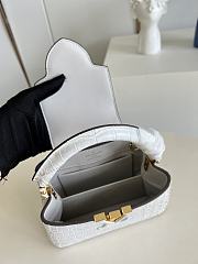 Louis Vuitton|Crocodile Handbag In White - 2