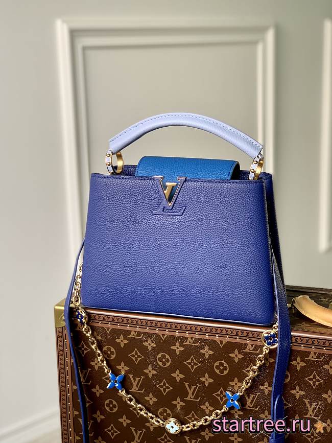 Louis Vuitton| Capucines In Blue - 1