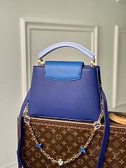 Louis Vuitton| Capucines In Blue - 4