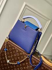 Louis Vuitton| Capucines In Blue - 5