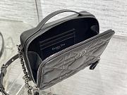 DIOR | Caro Black belt pouch with chain-19*5*14cm - 5