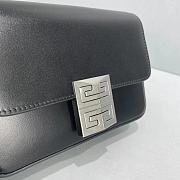 Givenchy| Medium 4G bag in box leather-17X6X12cm - 5