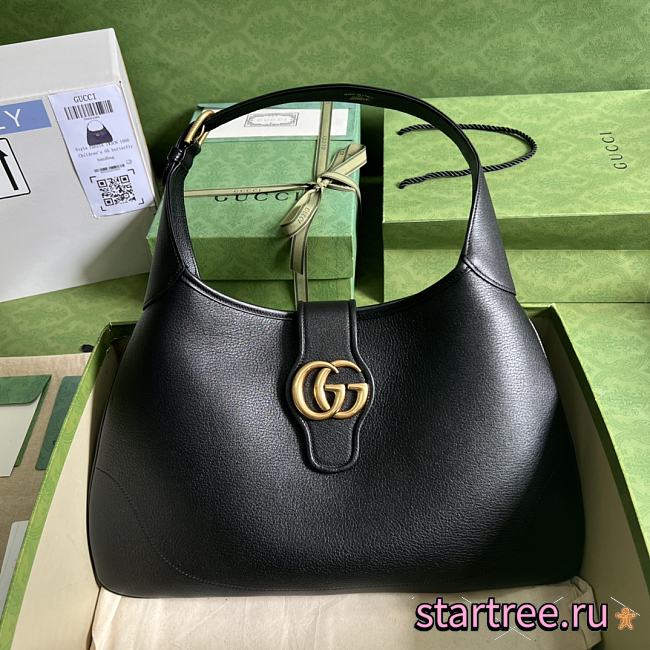 Gucci | Aphrodite medium shoulder bag Black-39x 38x 2cm - 1