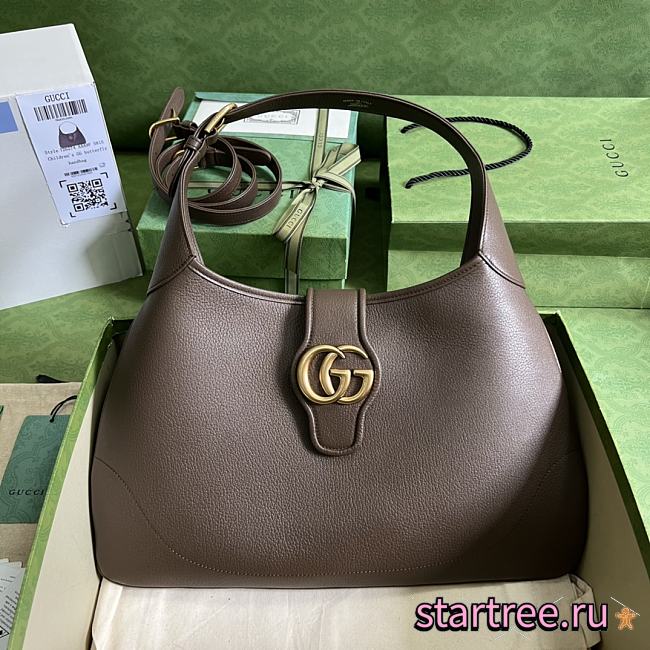 Gucci | Aphrodite medium shoulder bag Grey-39x 38x 2cm - 1