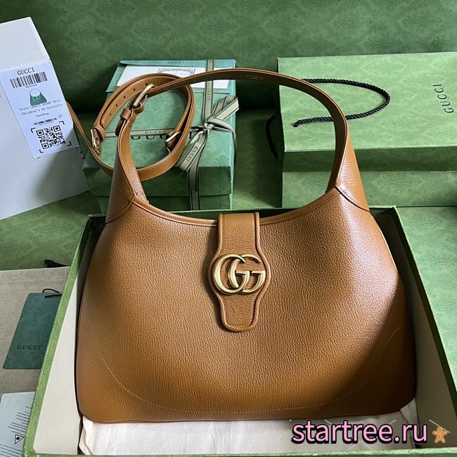 Gucci | Aphrodite medium shoulder bag Brown-39x 38x 2cm - 1