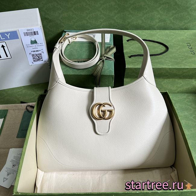 Gucci | Aphrodite medium shoulder bag White-39x 38x 2cm - 1