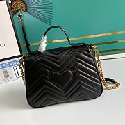 Gucci | GG Marmont Top Handle Bag -27*19*10.5cm - 3