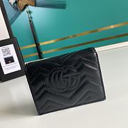 GUCCI | GG Marmont card case wallet black-11cm*8.5cm*3cm - 5