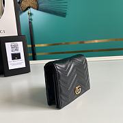 GUCCI | GG Marmont card case wallet black-11cm*8.5cm*3cm - 2