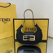 Fendi Cookie handle bag black-22*4.5*17.5cm - 1