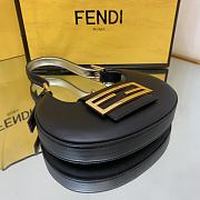 Fendi Cookie handle bag black-22*4.5*17.5cm - 3