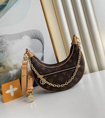 LV Loop Bag Monogram M81098-23cm*13cm*6cm