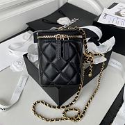 Chanel 2020 SS Cosmetic Bag Black-17cm - 3