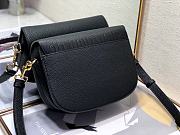 DIOR | Medium Bobby Bag Black - M9319 - 22 x 17 x 6 cm - 5