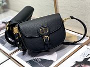 DIOR | Medium Bobby Bag Black - M9319 - 22 x 17 x 6 cm - 1