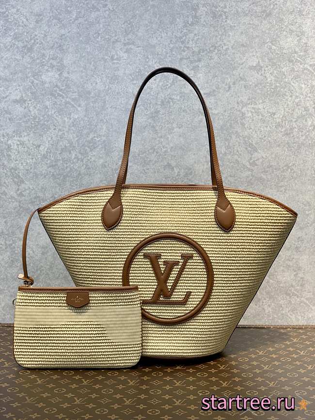 Louis Vuitton pre-owned Saint Jacques woven tote bag - 1