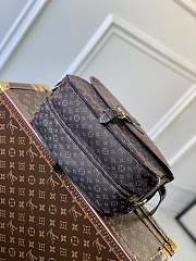 LOUIS VUITTON Monogram Mini Lin Saumur-28x11x20cm - 3