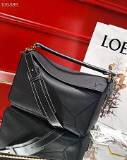 LOEWE |Small Puzzle bag Black- - 24 x 14 x 11 cm - 5