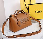 Fendi By The Way Bag Brown-28X15X13CM - 3