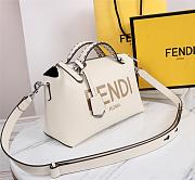 Fendi By The Way Bag White-28X15X13CM - 3