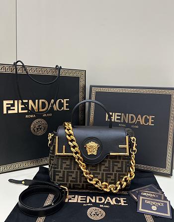 FENDI X VERSACE BAG-25X15X22CM