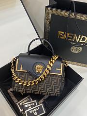 FENDI X VERSACE BAG-25X15X22CM - 3