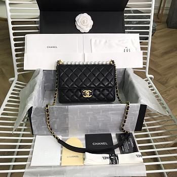 Chanel Flap Bag Material Lambskin-21x16x4cm