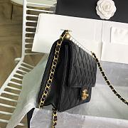 Chanel Flap Bag Material Lambskin-21x16x4cm - 4