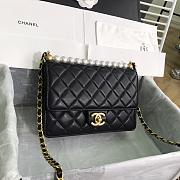 Chanel Flap Bag Material Lambskin-21x16x4cm - 2