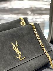 YSL Kate Small Supple Reversible Chain Bag in Suede and Leather-28.5x20x6cm - 4