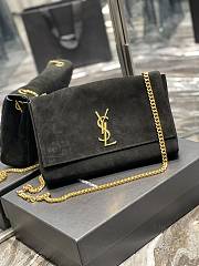 YSL Kate Small Supple Reversible Chain Bag in Suede and Leather-28.5x20x6cm - 3