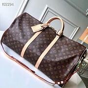 Louis Vuitton Keepall Bandoulière monogram-55cm - 4