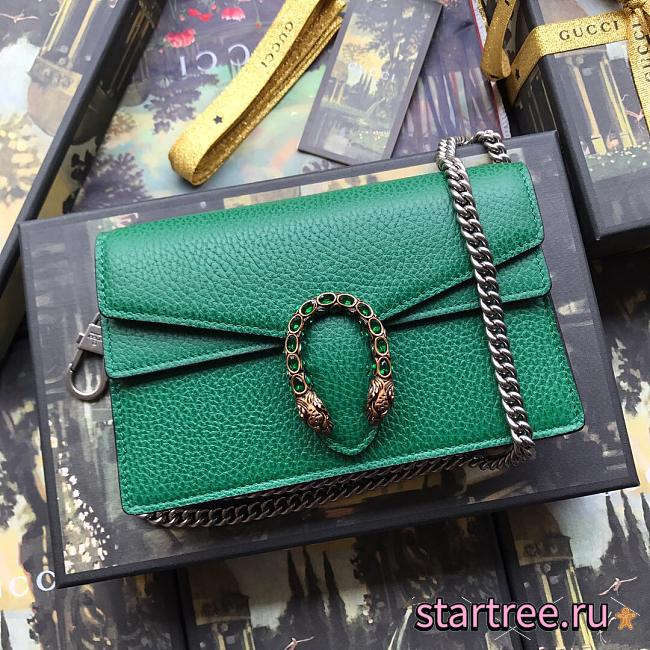 Gucci | Dionysus Mini Shoulder Bag Green-16cm - 1