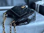 CHANEL SMALL HOBO Shiny Crumpled Calfskin & Gold-Tone Metal Bag - 3